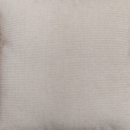 Sergio Cushion, Blended Fabric, Beige, Machine Made, Flat Weave