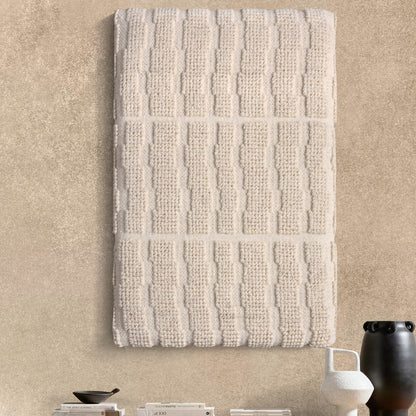 SIBOLGA-II WALL ART - WOOL - MDF STRUCTURE