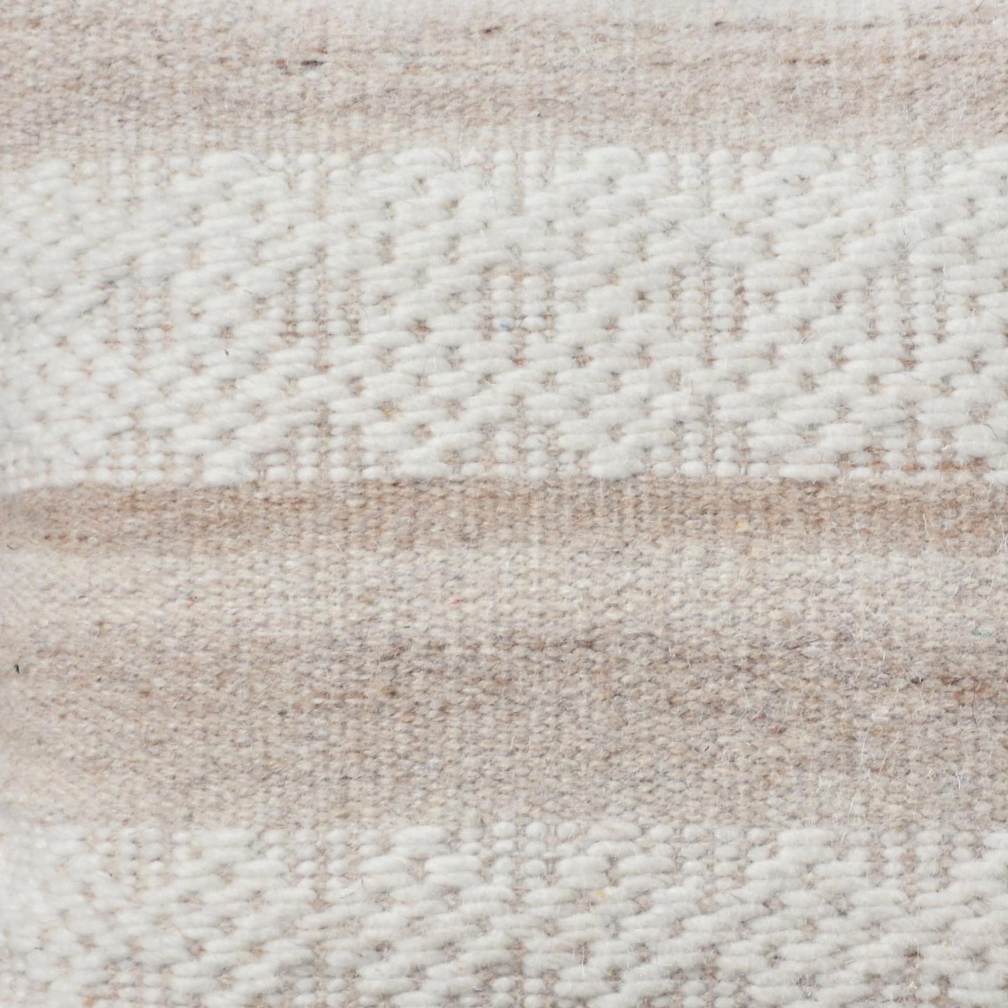 SIMEON CUSHION - WOOL - BEIGE/IVORY