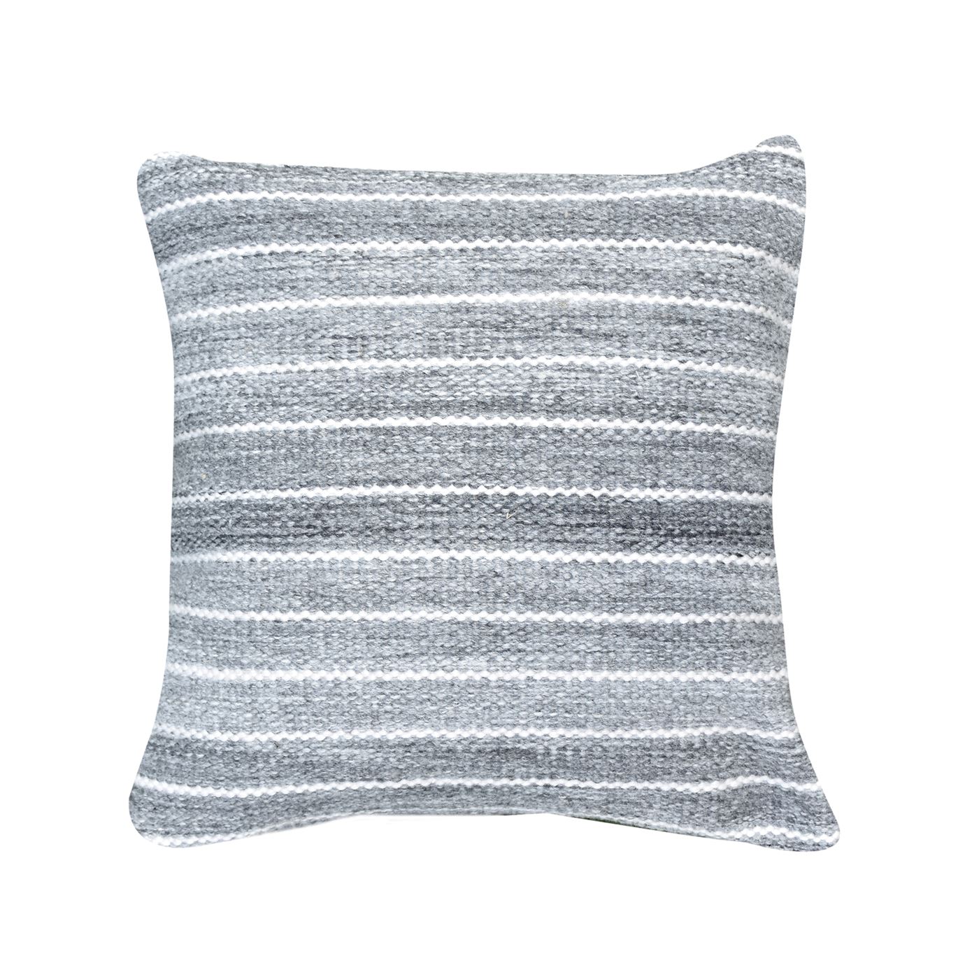 Sion Pillow, Pet, Grey, Pitloom, Flat Weave