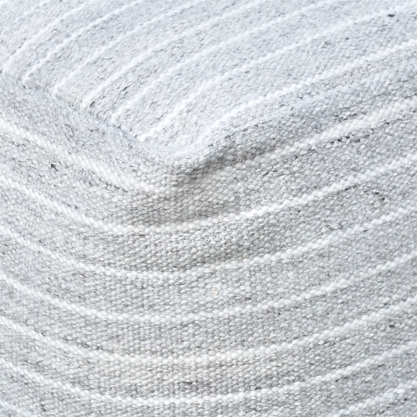 Sion Pouf, Pet, Grey, Pitloom, Flat Weave 