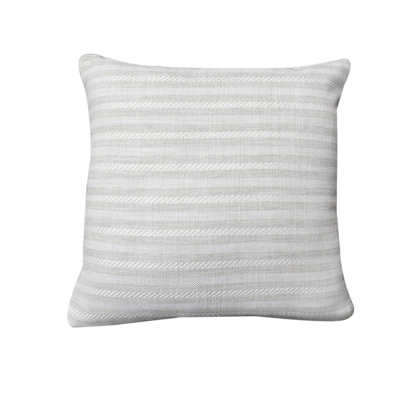 Skata Cushion, Blended Fabric, Beige, Natural White, Machine Made, Flat Weave