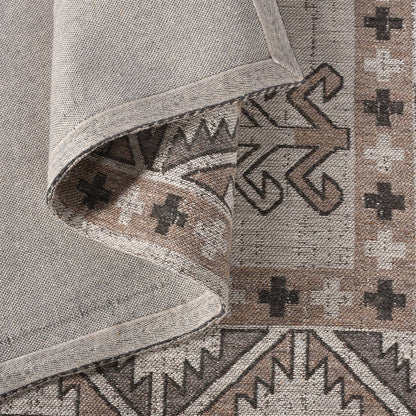 Area Rug, Bedroom Rug, Living Room Rug, Living Area Rug, Indian Rug, Office Carpet, Office Rug, Shop Rug Online, Natural White, Beige, Charcoal, Wool Polyester Blend, Jacquard Woven, Jaquard Durry, Flat Weave, Printed