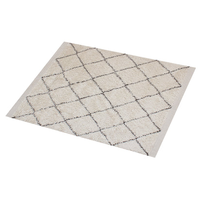 SORTON RUG - WOOL - IVORY/CHARCOAL
