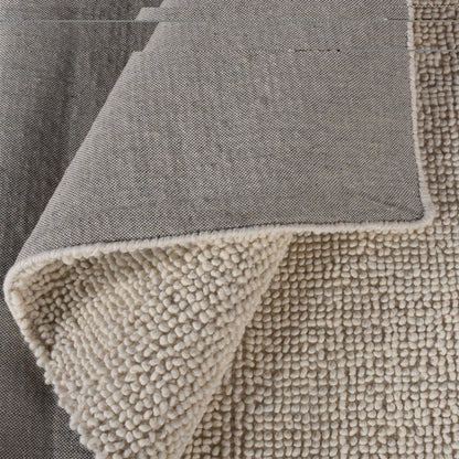 SPIKE RUG - WOOL - IVORY