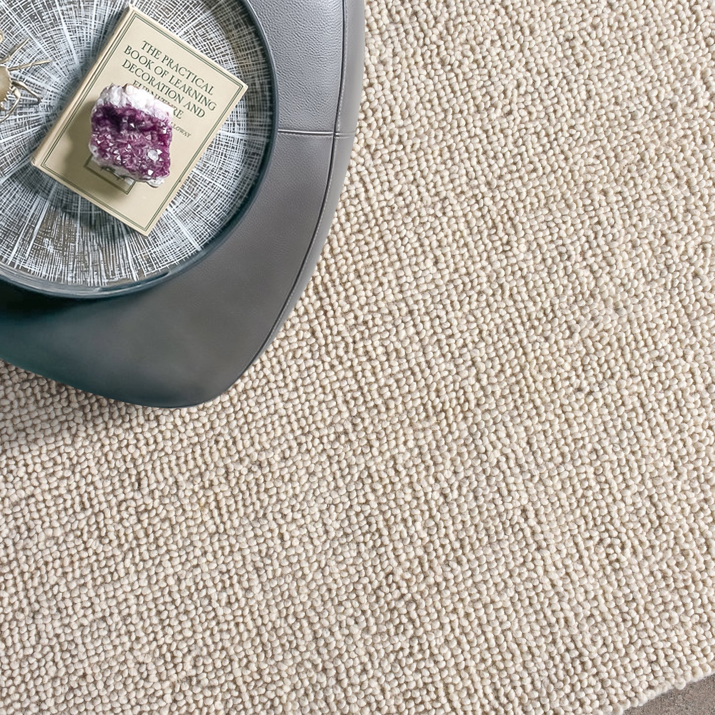 SPIKE RUG - WOOL - IVORY