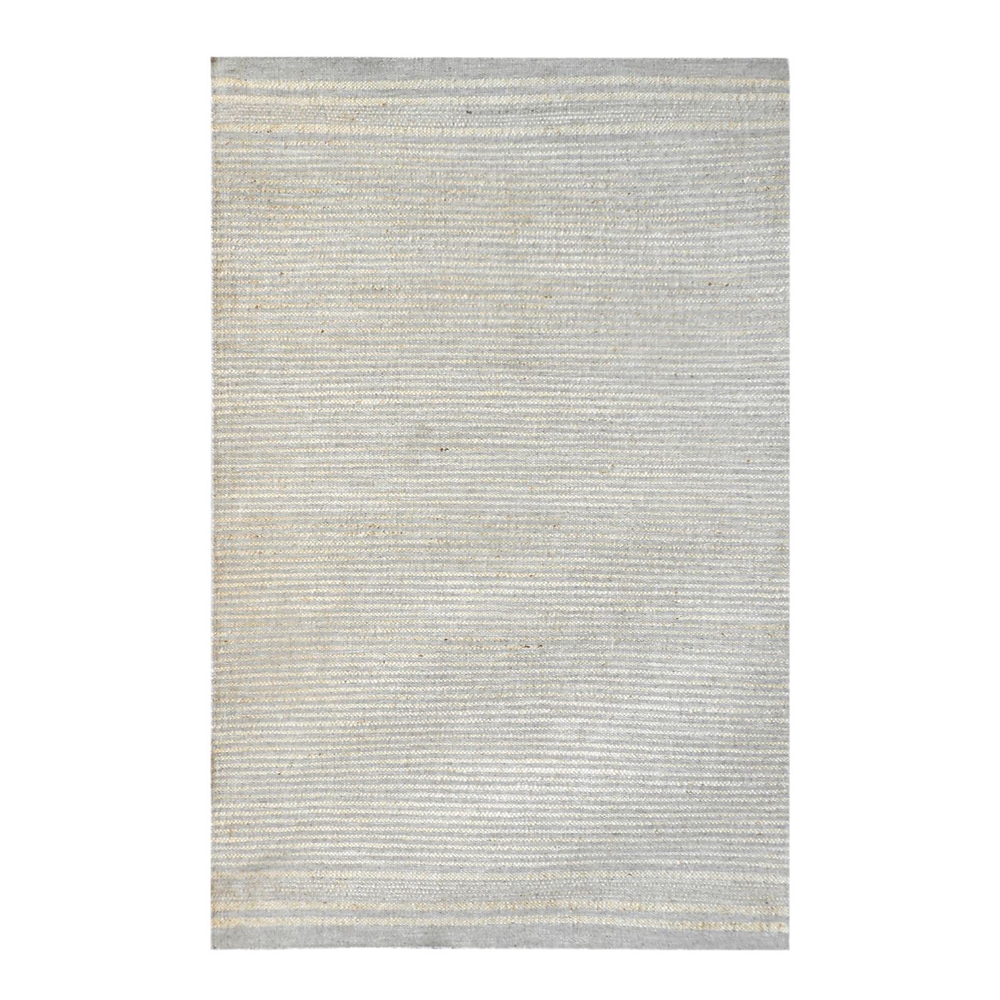 Area Rug, Bedroom Rug, Living Room Rug, Living Area Rug, Indian Rug, Office Carpet, Office Rug, Shop Rug Online, Hemp, Wool, Natural, Natural White, Pitloom, Flat Weave, Stripes