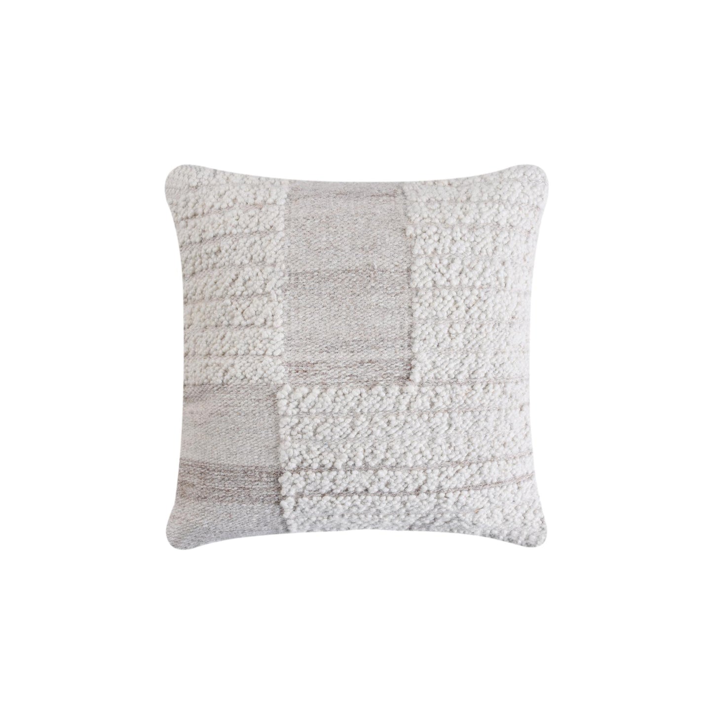 SOUNGRO CUSHION - WOOL/PET - IVORY