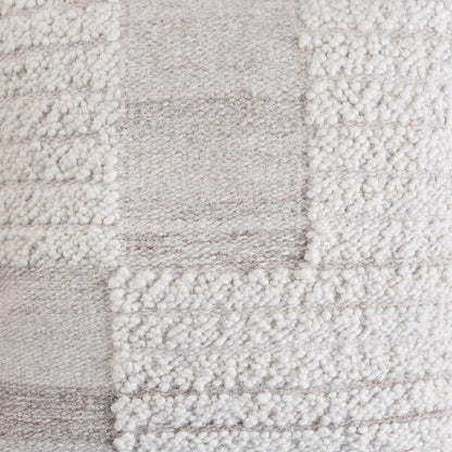 SOUNGRO CUSHION - WOOL/PET - IVORY