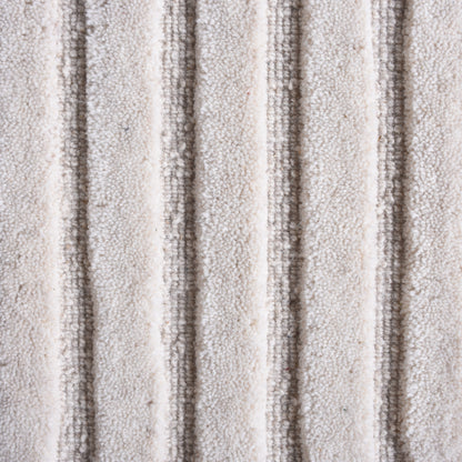 TAGUAI-II RUG - IVORY - HAND WOVEN/OVER TUFTED - WOOL
