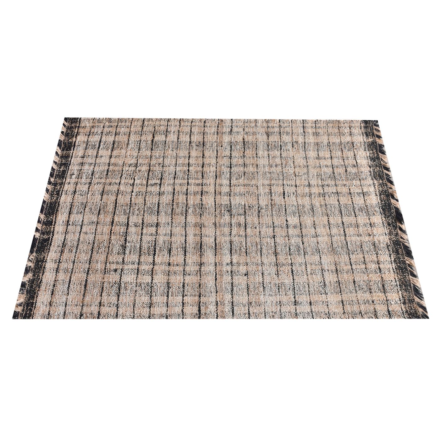 Area Rug, Bedroom Rug, Living Room Rug, Living Area Rug, Indian Rug, Office Carpet, Office Rug, Shop Rug Online, Jute, Hand Spun Yarn, Natural, Charcoal, Punja, Flat Weave,  textured