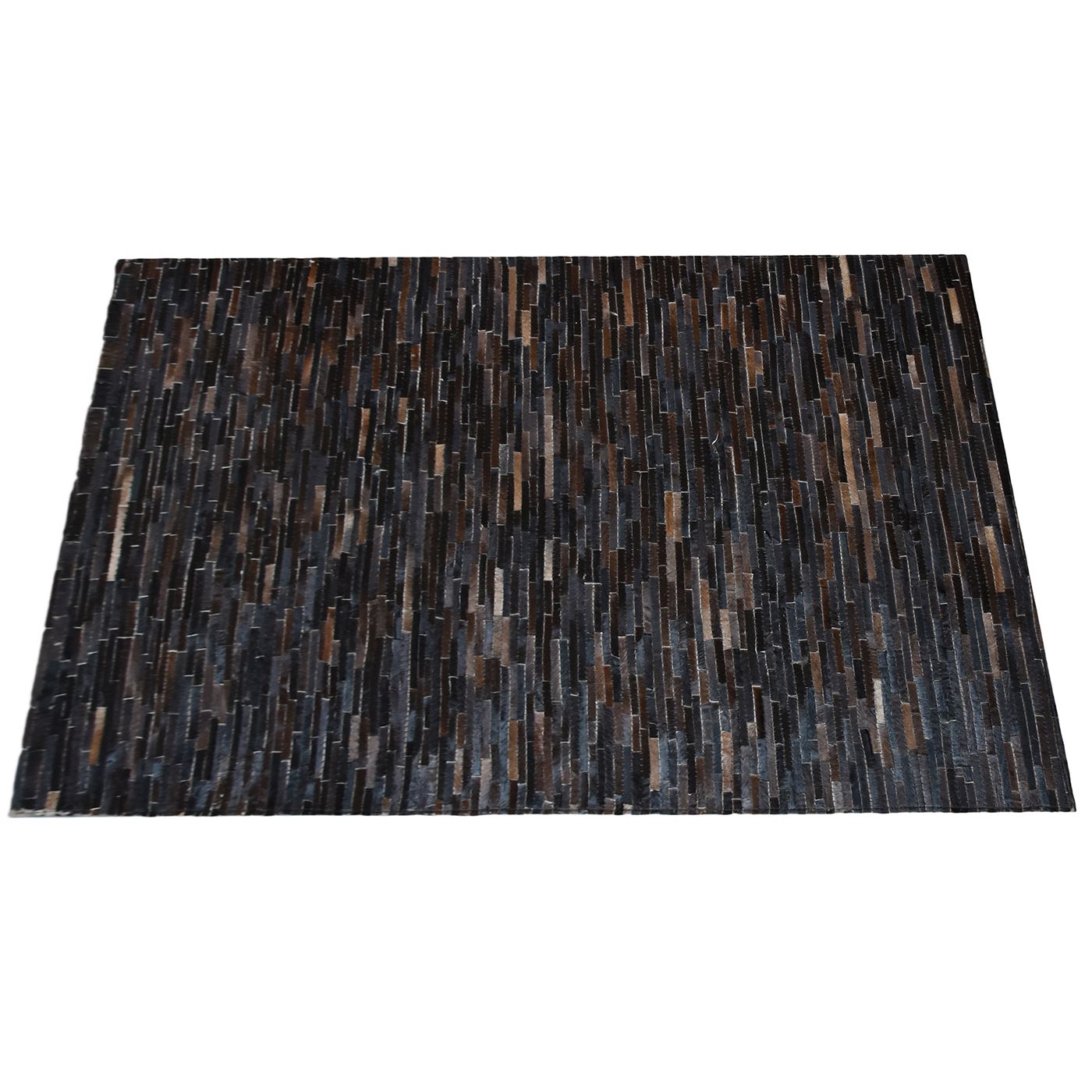 Area Rug, Bedroom Rug, Living Room Rug, Living Area Rug, Indian Rug, Office Carpet, Office Rug, Shop Rug Online, Leather, Dark Brown, , Stripes