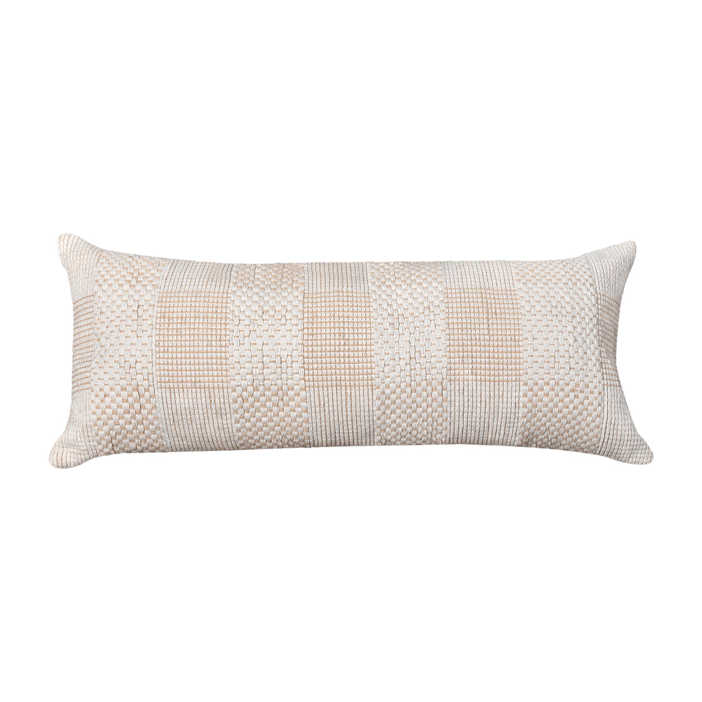 TOORONGO LUMBER CUSHION - IVORY - HANDWOVEN - COTTON