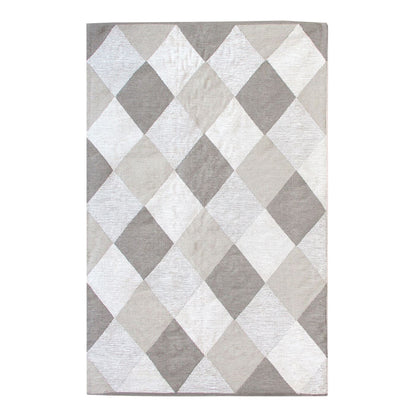 Area Rug, Bedroom Rug, Living Room Rug, Living Area Rug, Indian Rug, Office Carpet, Office Rug, Shop Rug Online, Cotton, Natural White, Grey, Beige, Pitloom, Flat Weave, Diamond