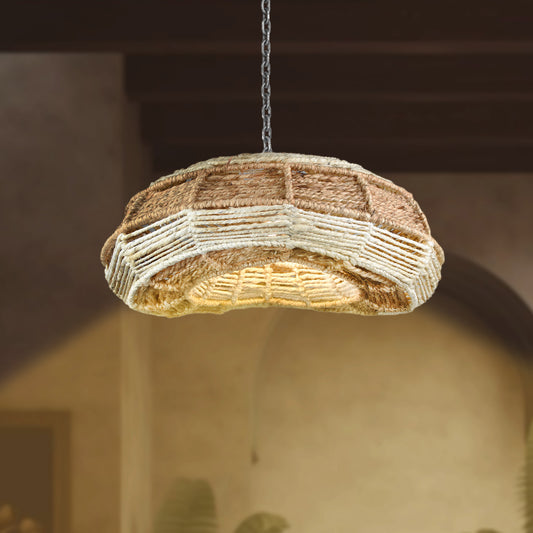 TORRINHA LAMP - NATURAL/IVORY - HAND MADE - JUTE