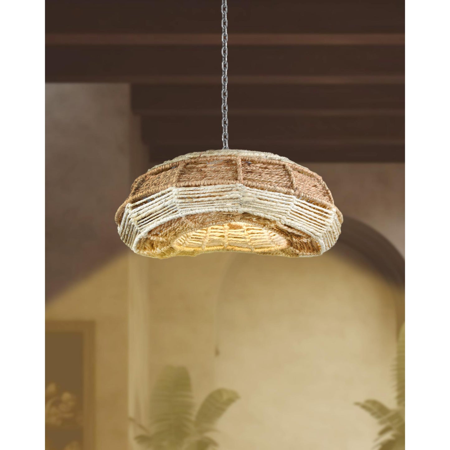 TORRINHA LAMP - NATURAL/IVORY - HAND MADE - JUTE