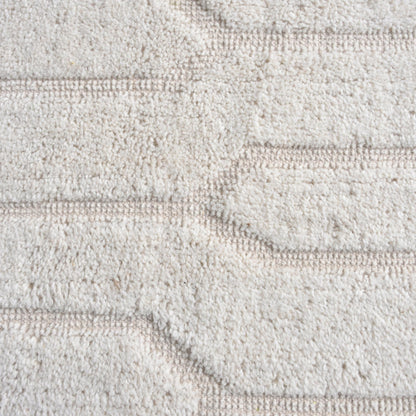 TRANI RUG - WOOL - TABLE TUFTED - IVORY