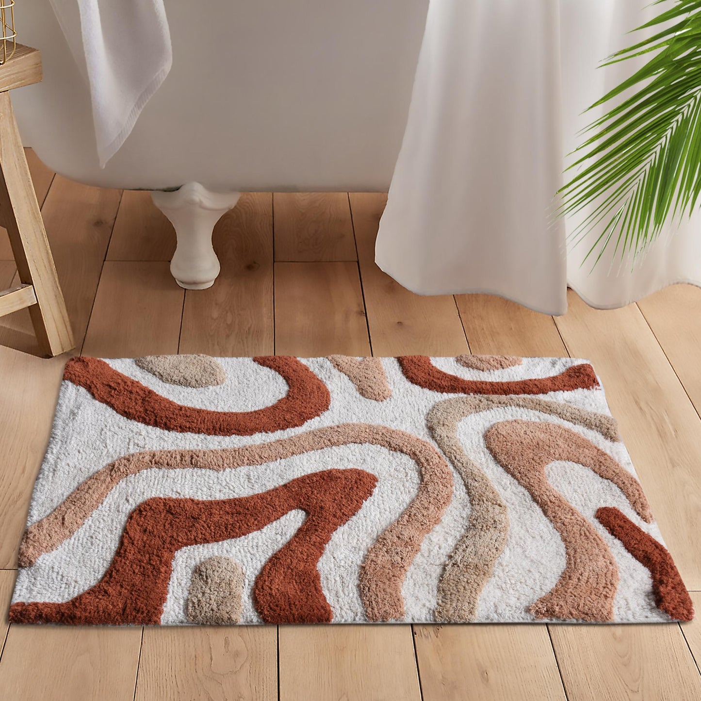 SEROPE BATH RUG - COTTON - TABLE TUFTED