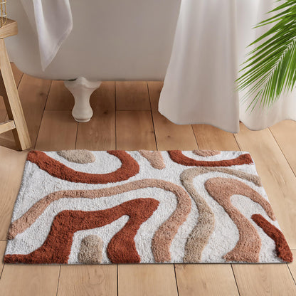 SEROPE BATH RUG - COTTON - TABLE TUFTED