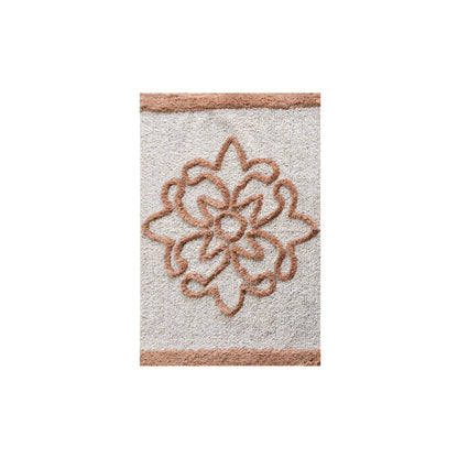 VREDEN BATH RUG - NATURAL/BEIGE - COTTON - TABLE TUFTED