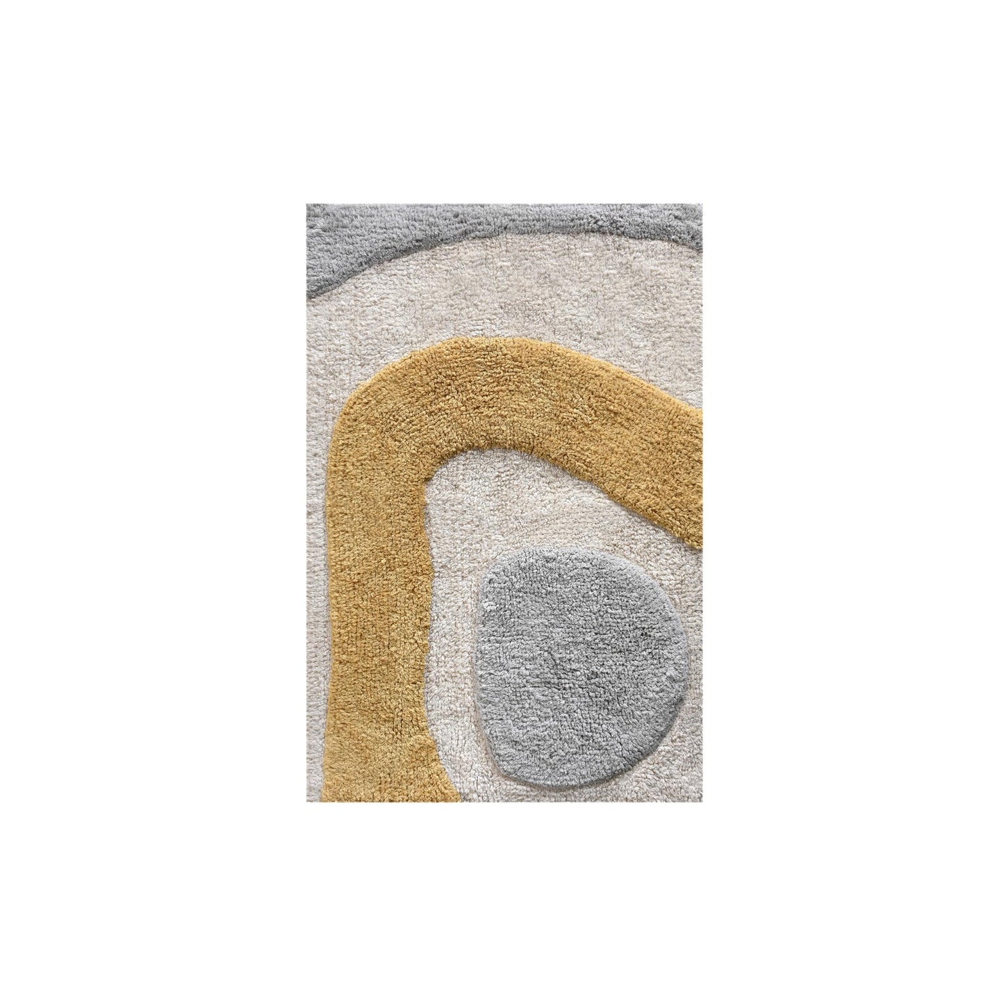 CILDARA BATH RUG - COTTON - TABLE TUFTED