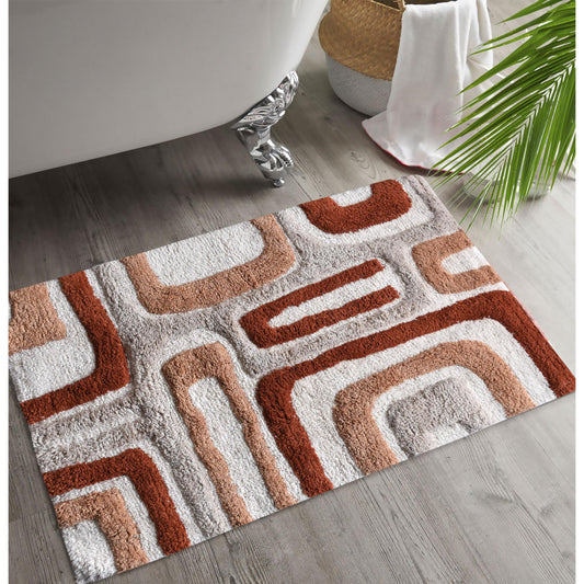 PULUMO BATH RUG - COTTON - TABLE TUFTED