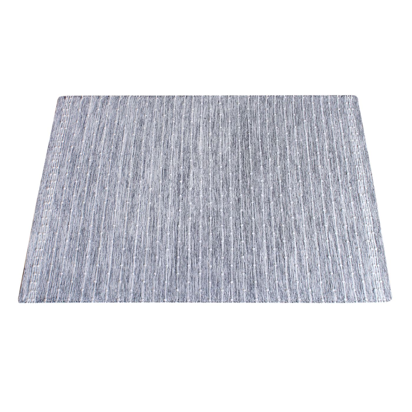 Area Rug, Bedroom Rug, Living Room Rug, Living Area Rug, Indian Rug, Office Carpet, Office Rug, Shop Rug Online, Wool, Cotton, Charcoal, Natural White, Pitloom, All Loop, Textured