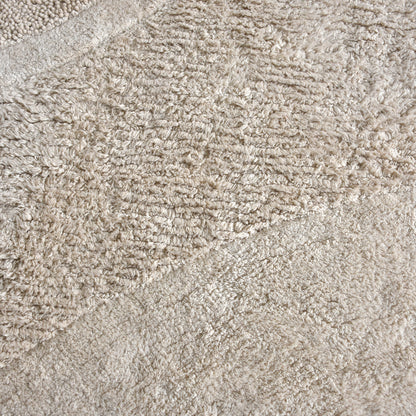 TURACOS RUG - NATURAL - TABLE TUFTED - COTTON
