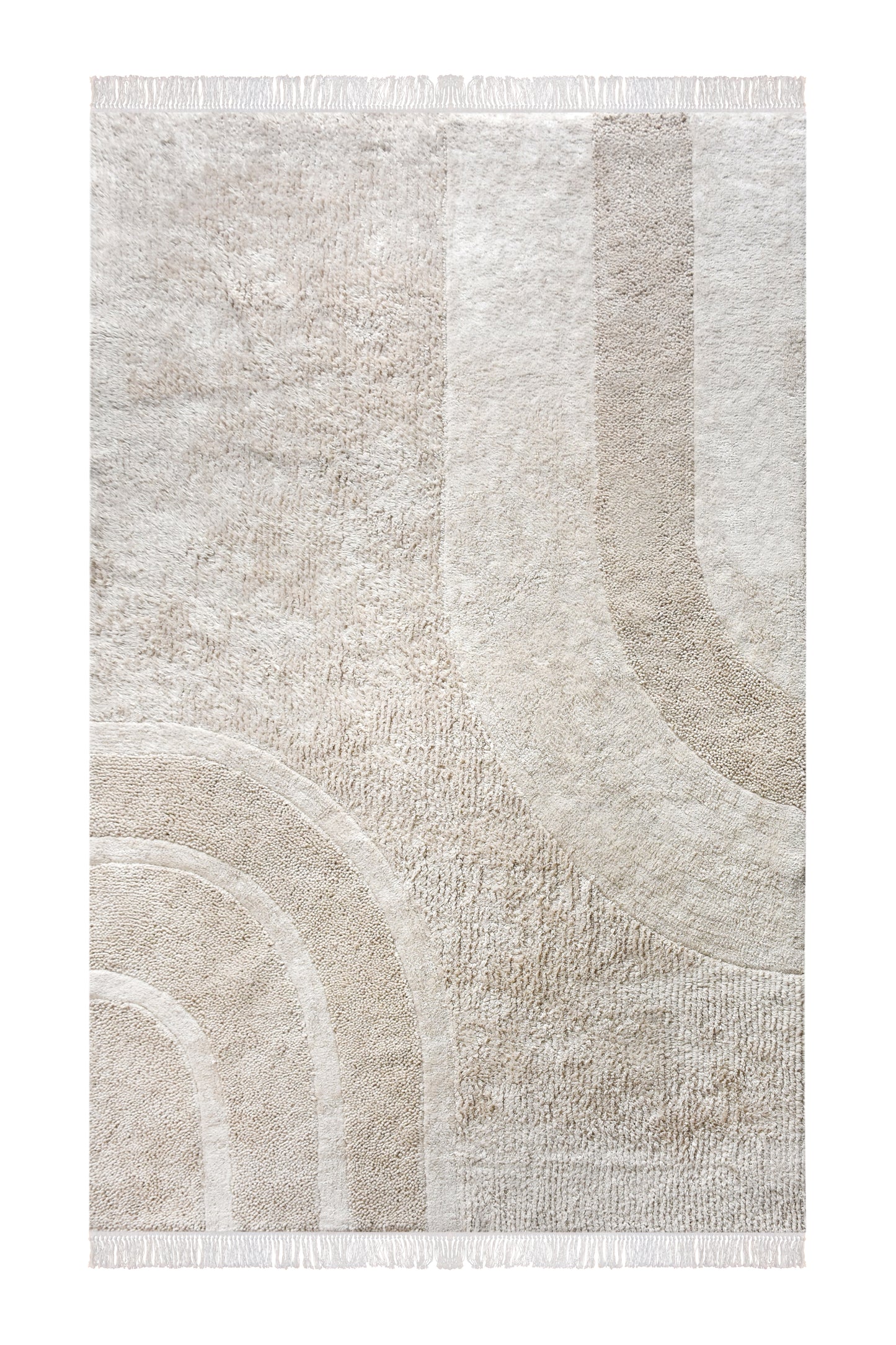 TURACOS RUG - NATURAL - TABLE TUFTED - COTTON
