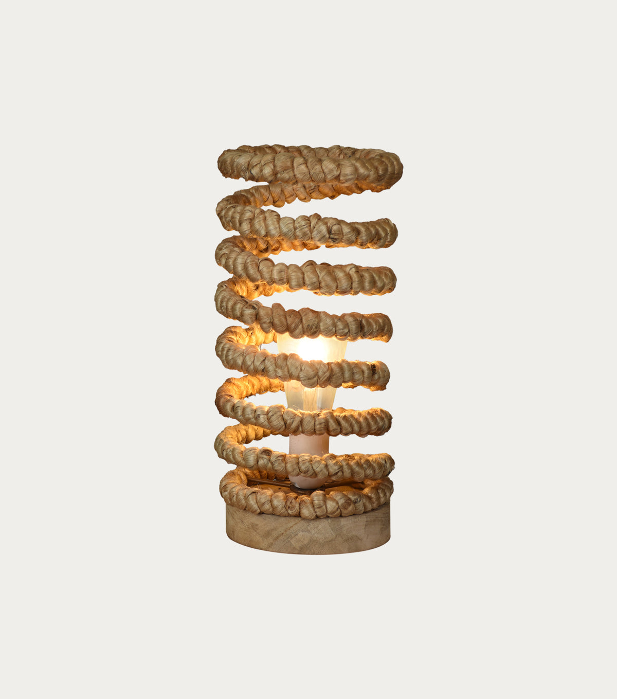 TUREL LAMP - NATURAL - HAND MADE - JUTE