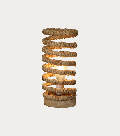 TUREL LAMP - NATURAL - HAND MADE - JUTE