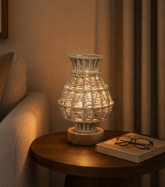 VALLEYO LAMP - NATURAL - HAND MADE - JUTE