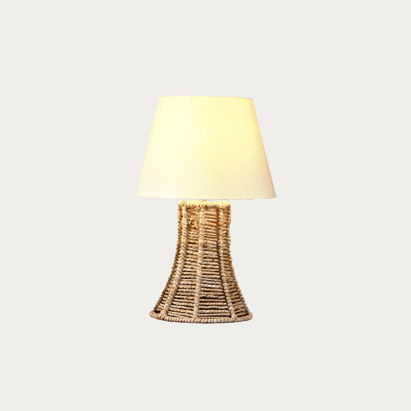 VENORA TABLE LAMP - NATURAL - HAND MADE - JUTE