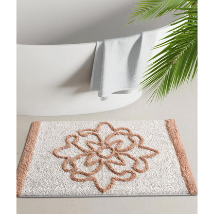 VREDEN BATH RUG - NATURAL/BEIGE - COTTON - TABLE TUFTED