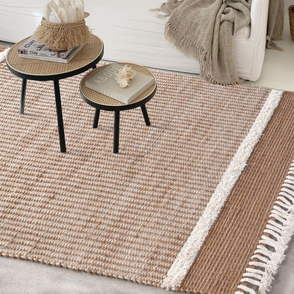 Area Rug, Bedroom Rug, Living Room Rug, Living Area Rug, Indian Rug, Office Carpet, Office Rug, Shop Rug Online, Jute, Wool, Natural, Natural White, Pitloom, All Cut, traditional