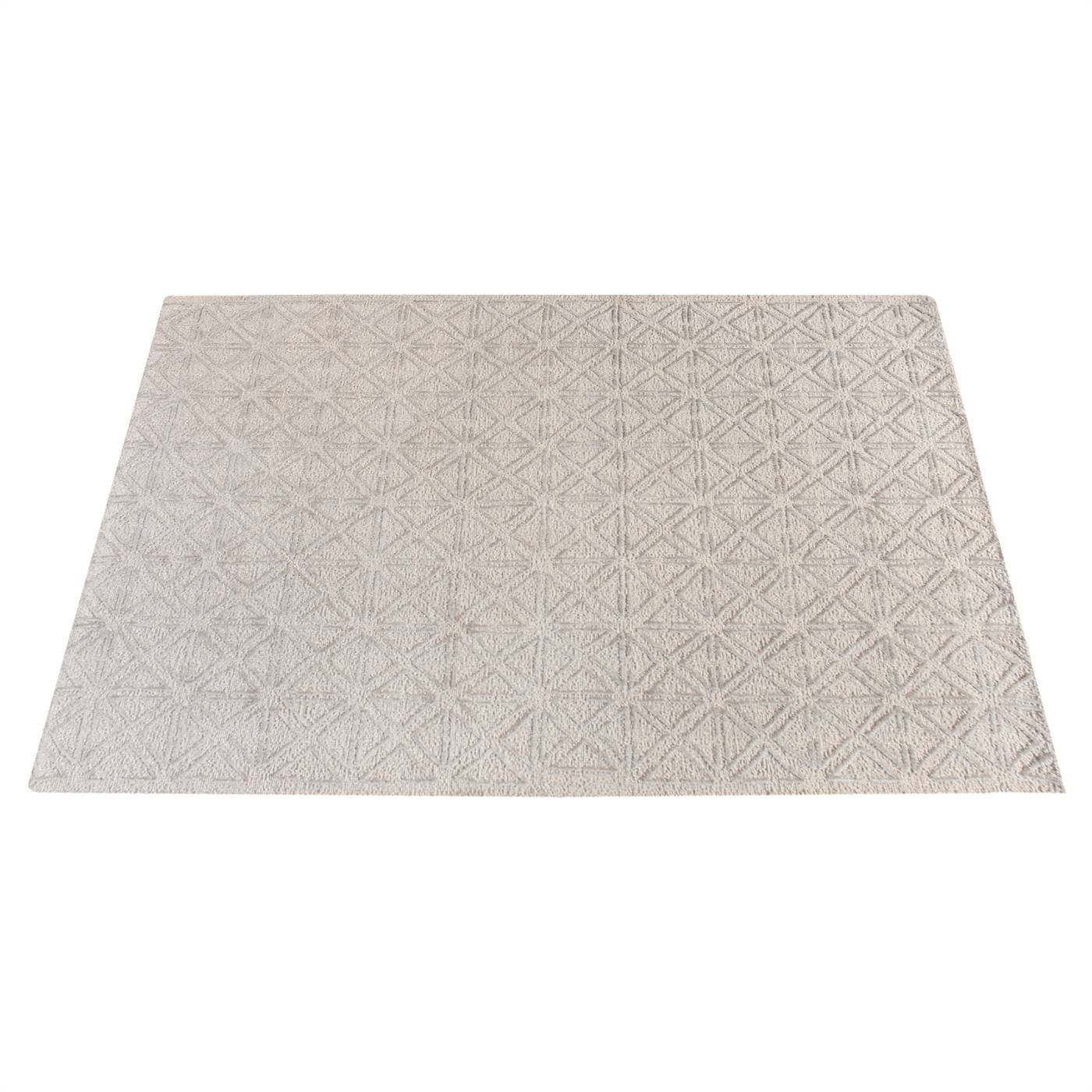 Area Rug, Bedroom Rug, Living Room Rug, Living Area Rug, Indian Rug, Office Carpet, Office Rug, Shop Rug Online, Natural White, Grey, Wool, Viscose, Hand Woven, Over Tufted, Handtufted, Cut And Loop, Texture