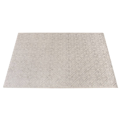 Area Rug, Bedroom Rug, Living Room Rug, Living Area Rug, Indian Rug, Office Carpet, Office Rug, Shop Rug Online, Natural White, Grey, Wool, Viscose, Hand Woven, Over Tufted, Handtufted, Cut And Loop, Texture