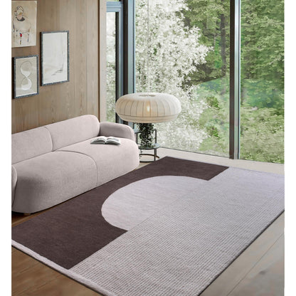 AKBION RUG - WOOL - HANDTUFTED - IVORY/LINEN
