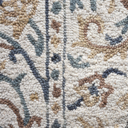 AROVEN RUG - IVORY/MULTI - HAND TUFTED - WOOL
