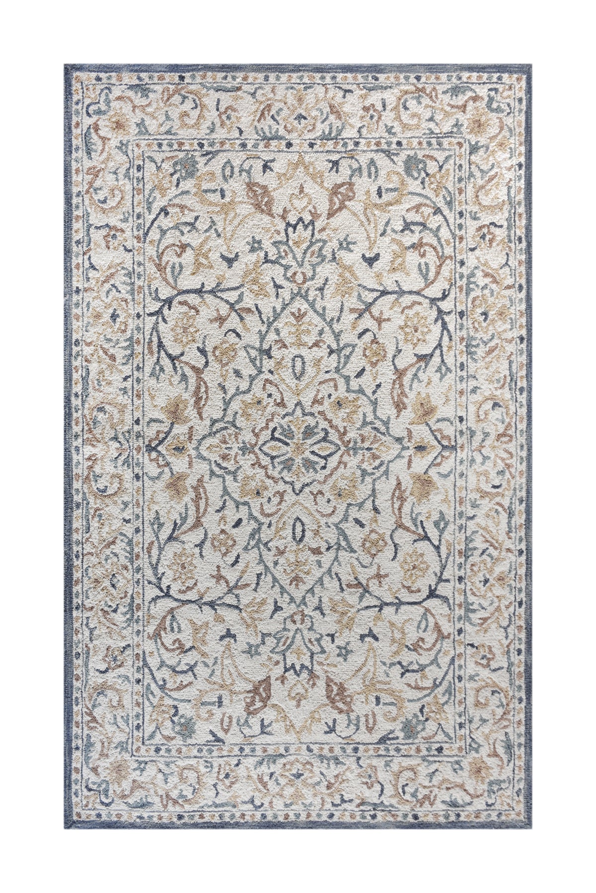 AROVEN RUG - IVORY/MULTI - HAND TUFTED - WOOL
