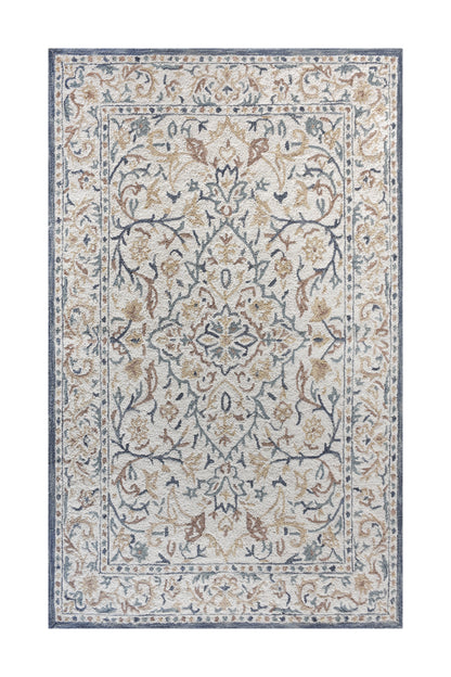 AROVEN RUG - IVORY/MULTI - HAND TUFTED - WOOL
