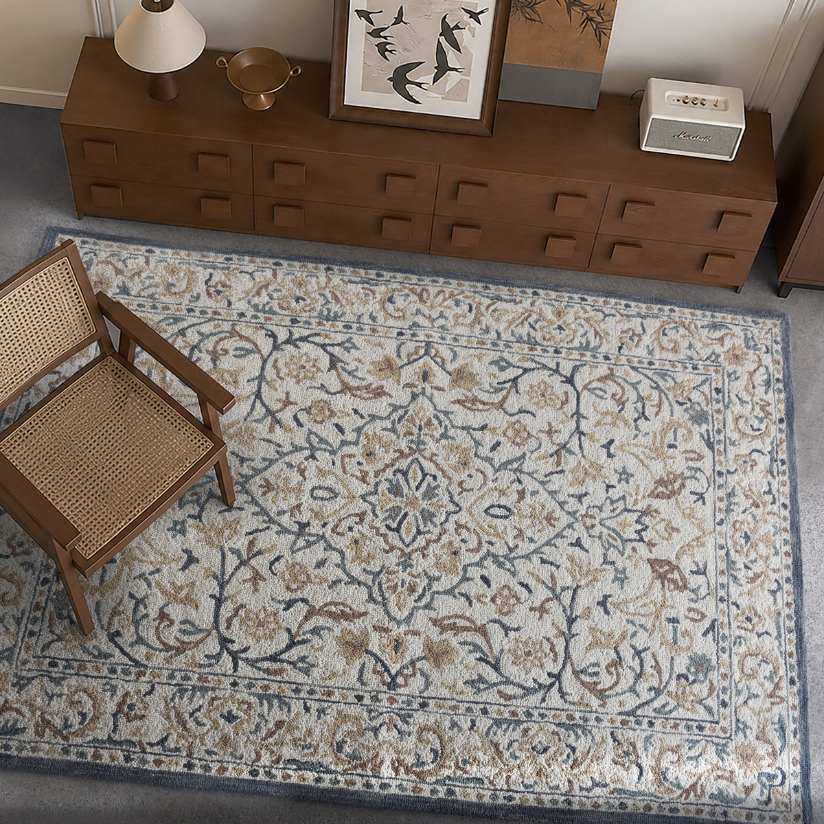 AROVEN RUG - IVORY/MULTI - HAND TUFTED - WOOL