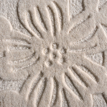 AURELIE RUG - IVORY - HAND TUFTED - WOOL