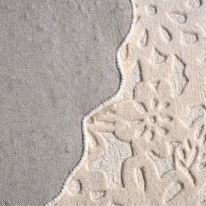 AURELIE RUG - IVORY - HAND TUFTED - WOOL