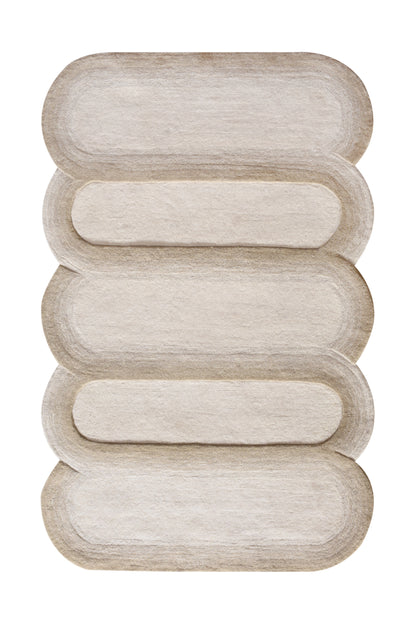 AVYAAN RUG - IVORY/NATURAL/BEIGE - HAND TUFTED - WOOL