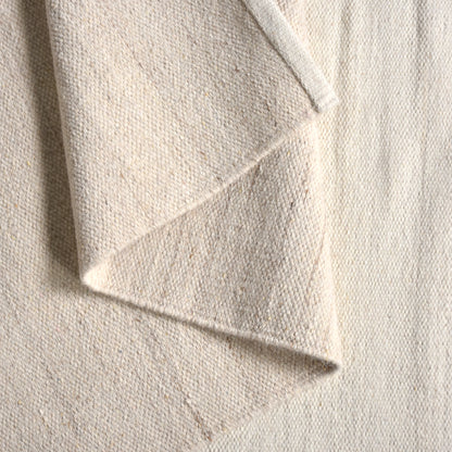 BAOULE RUG - IVORY - HAND WOVEN - WOOL