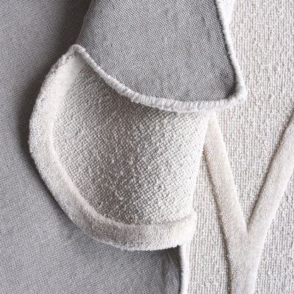 CASSIEN RUG - IVORY - HANDWOVEN/OVER TUFTED - WOOL