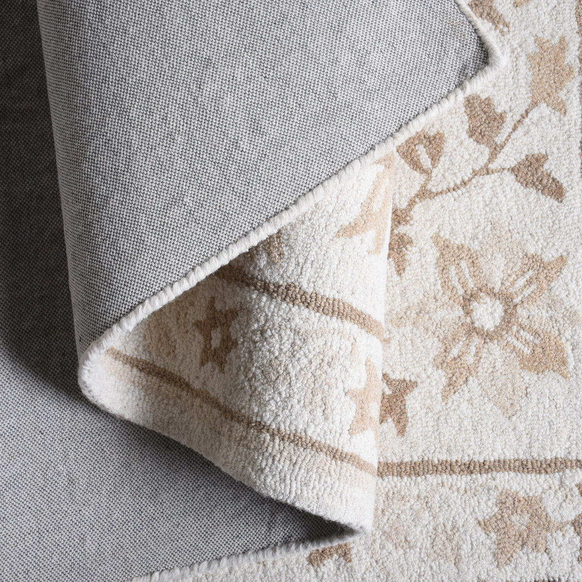 ELISIA-II RUG - IVORY/BEIGE - HAND TUFTED - WOOL