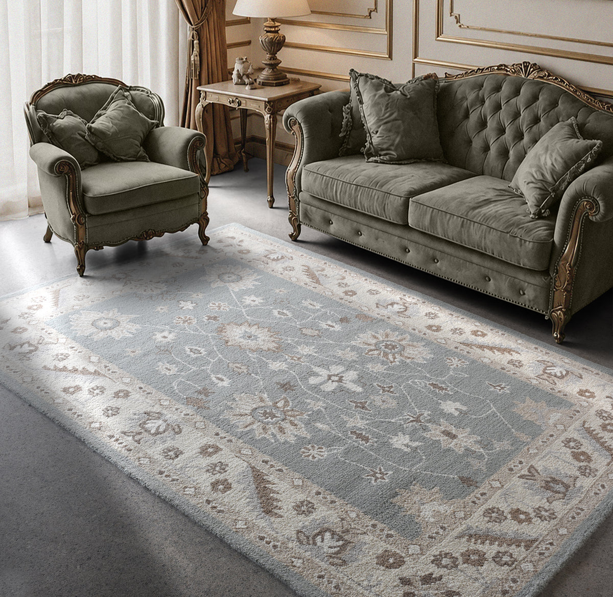 FOCUS RUG - MULTI - HAND TUFTED - WOOL
