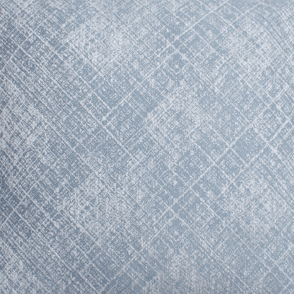 Gradesh - Ii Cushion, Blended Fabric, Blue, Natural White, Machine Made, Flat Weave 